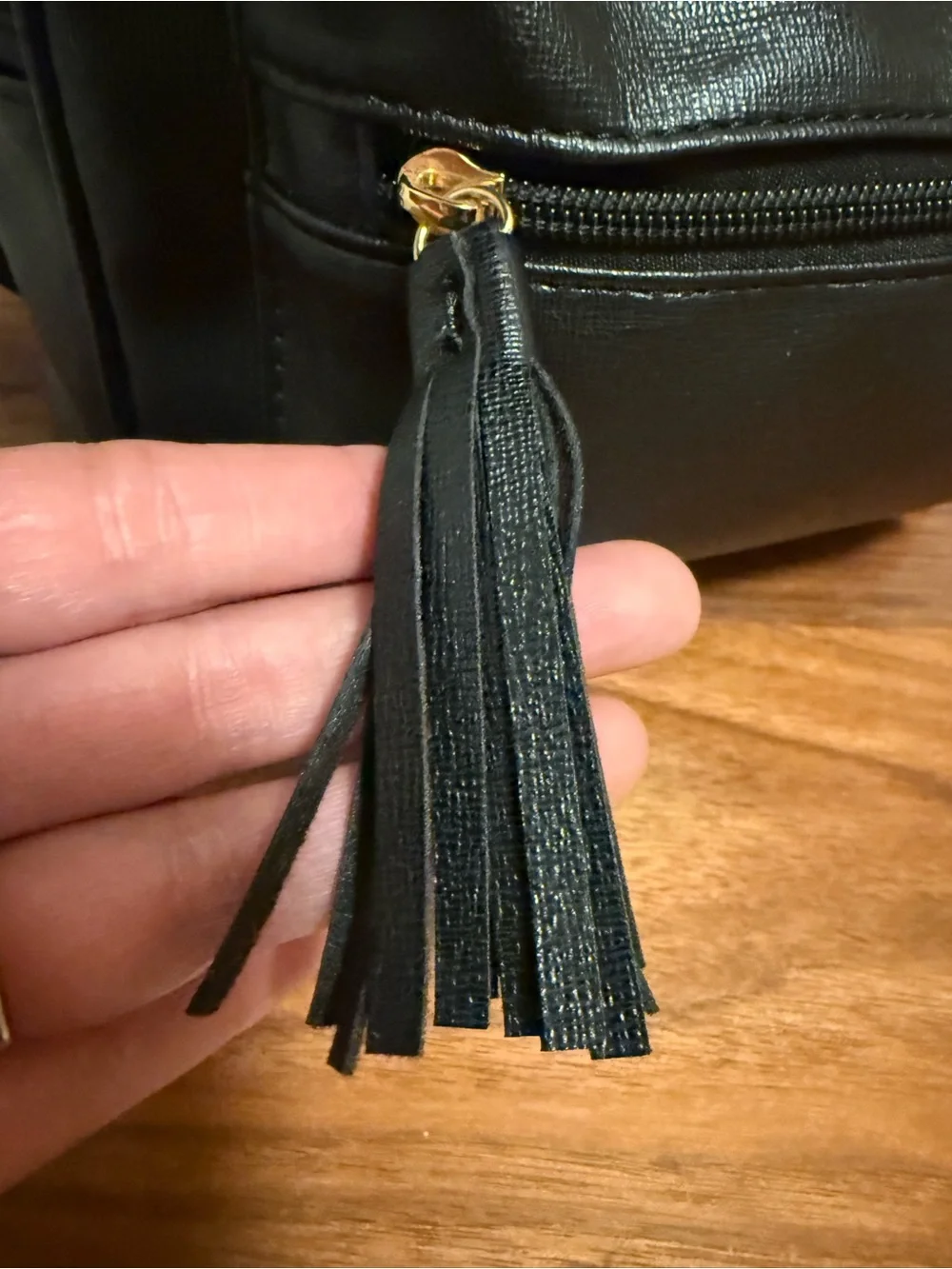 Black Mini Backpack - Sleek Everyday Backpack